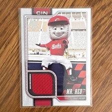 Topps 2025 Series 1 Mascots Insert Mr. Red Cincinnati Reds Baseball #M-7