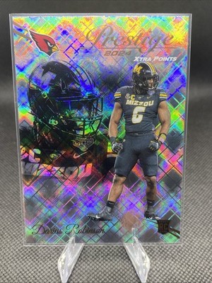 2024 PANINI PRESTIGE #324 DARIUS ROBINSON ROOKIE XTRA POINTS DIAMOND CARDINALS