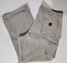 Vtg Men's 40 x 32 -CARHARTT B11 DES Original Dungaree Fit Carpenter Cotton Pants