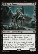 x1 Midnight Reaper R MTG Commander: Aetherdrift M/NM, English
