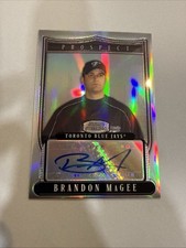 2007 Bowman Sterling - Prospects Brandon MaGee #BSP-BM Refractor /199 (AU, RC)