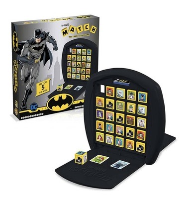 Batman Top Trumps Match - The Crazy Cube Board Game gets a DC Comics twist! 