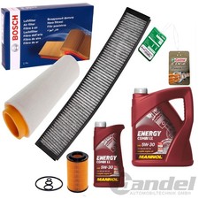 INSPEKTIONS SATZ BOSCH LUFT + POLLEN + �L FILTER + �L passend f�r BMW 3er E46