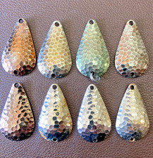 Stee-Lee Spoons Lot of 8 Steelhead/Salmon #1 Steelhead Spoon of all-Time #15B