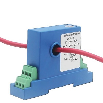 DC Current Transmitter 0-150A 8mm 12mm Hall Sensor 4-20mA 0-10V RS485 Output