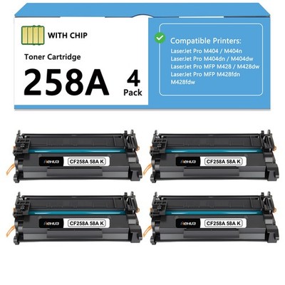 CF258A 58A Toner With Chip for HP LaserJet Pro M404 M404n M428dw MFP M428fdw