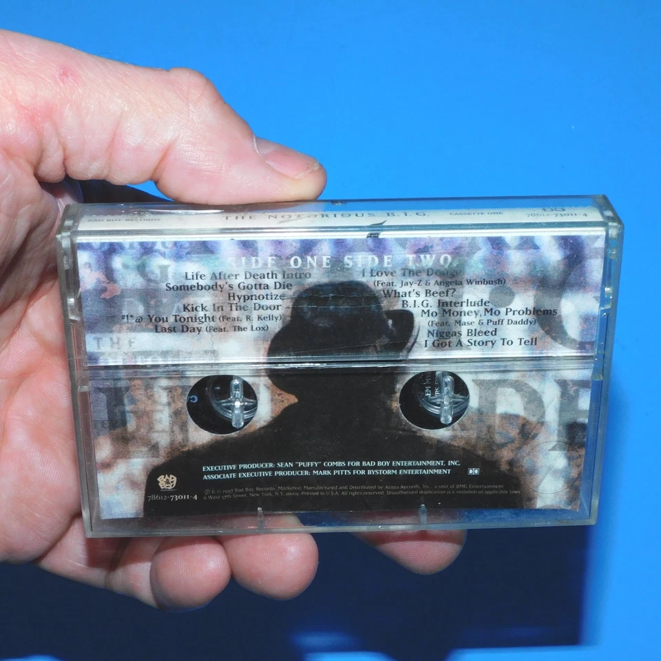 THE NOTORIOUS B.I.G. -LIFE AFTER DEATH---TAPE 1 OF 2---1997 BAD BOY RECORDS - Image 2 of 4