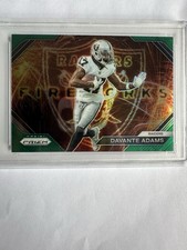 2023 Panini Prizm Fireworks Davante Adams Green Prizm #F-21 SGC 10 GEM