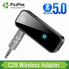 USB Wireless Bluetooth 5.0 Transmitter Receiver 2in1 Audio Adapter 3.5mm Aux Car