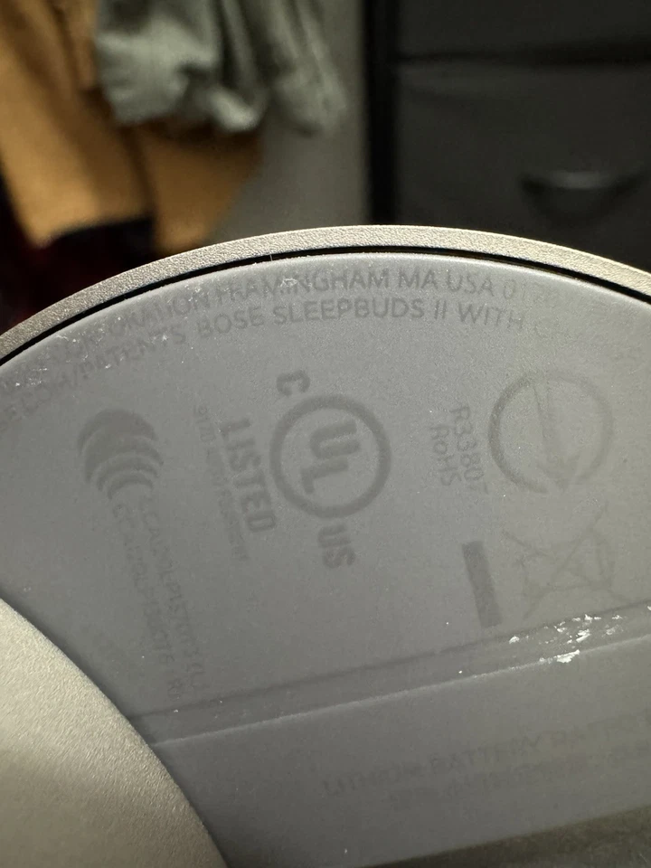 Bose Sleepbuds II Wireless In-Ear Earbuds Noise-Masking Headphone White. - Image 4 of 4