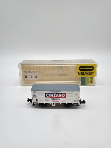 Minitrix Spur N 13603 Güterwagen Kühlwagen der FS in OVP | Condition: Gebraucht