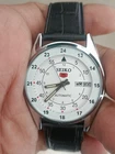 Vintage Seiko 5 Refurbished 35MM Automatic Day/Date Japan Made Men's Wrist Watch