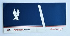 Vintage American Airlines Ticket Jacket & Stub Carbon Paper Collectible 1994
