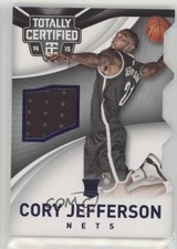 2014-15 Panini Totally Certified Jerseys Purple Die-Cut 59/99 Cory Jefferson 2rz