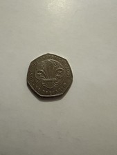 2007 Scouts 100th Anniversary Coin, Queen Elizabeth II, Circulated, 50p