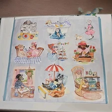 Large Shopping Gift Tote Bag Dogs New T. J. max  Reusable Bag 