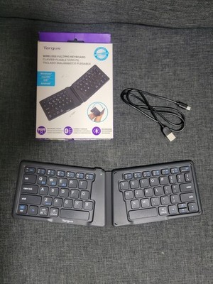 Targus Wireless Folding Keyboard Bluetooth Windows Android, MacOS, iOS Brand New