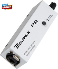 P2 Portable in Ear Monitor Amplifier, Headphone Amp with XLR and TRS Input 3.5Mm