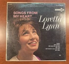 Loretta Lynn Songs From My Heart Vinyl LP DECCA 1965 Original DL-74620