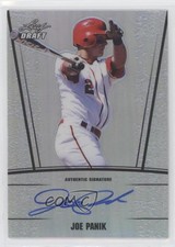2011 Leaf Metal Draft Silver Prismatic 2/99 Joe Panik #AU-JP3 Auto 0b0