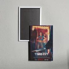 Time Cut Mini Movie Poster Fridge Locker Magnet