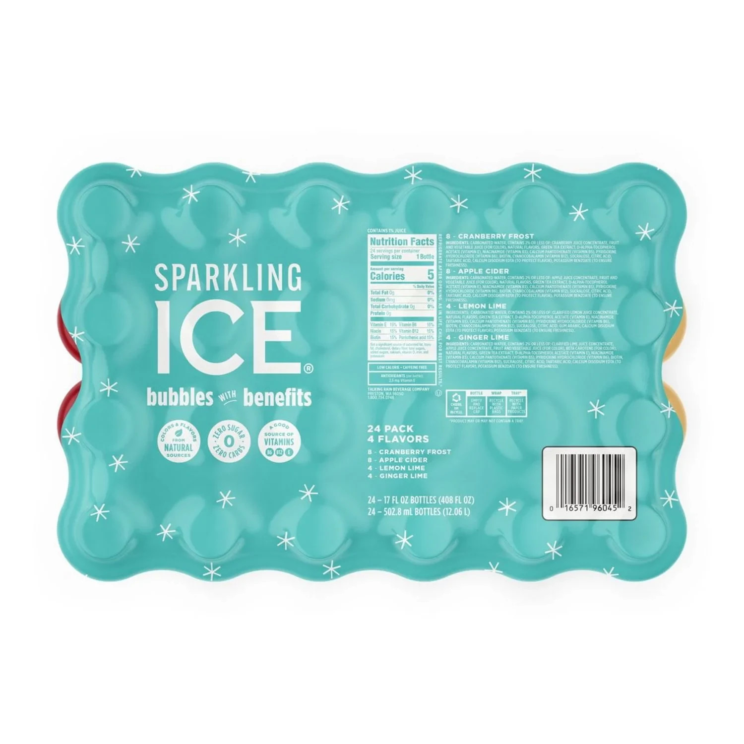 Sparkling Ice Winter Variety Pack, 17 fl. oz., 24 pk. LIMITED TIME!!!