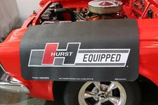 Hurst Equipped Logo Fender Gripper Black Cushion Protective Cover FG2315