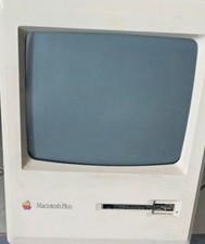Vintage Apple Macintosh Plus Desktop Computer - M0001A