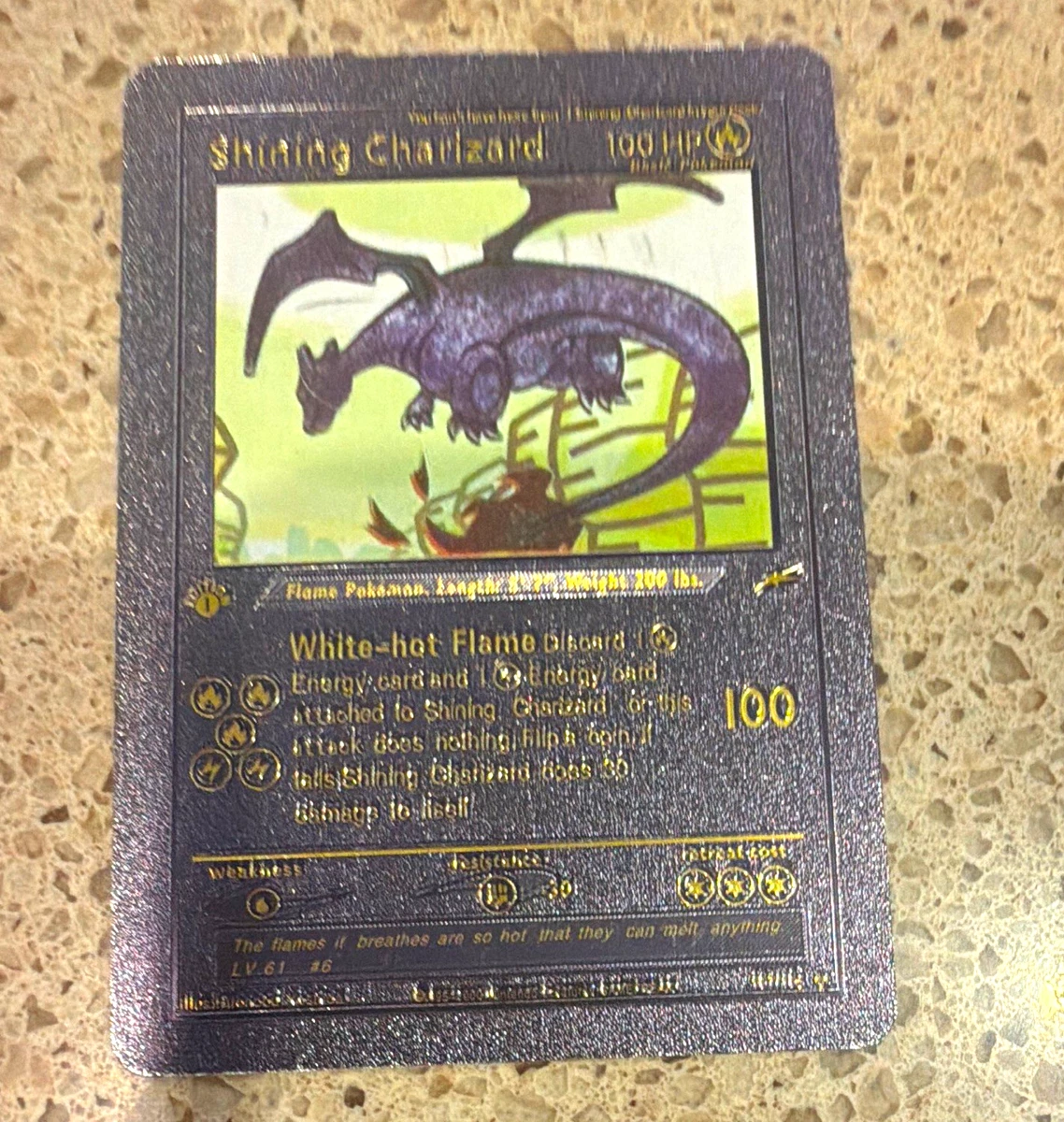 Charizard Pokémon TCG Neo Destiny Rare Collectible Individual Card