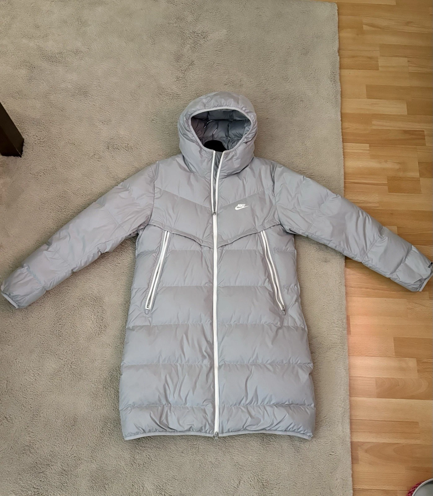 Nike Sportswear Storm-Fit Windrunner Grey/Silver Jacket Size Small
Opens in a new window or tab