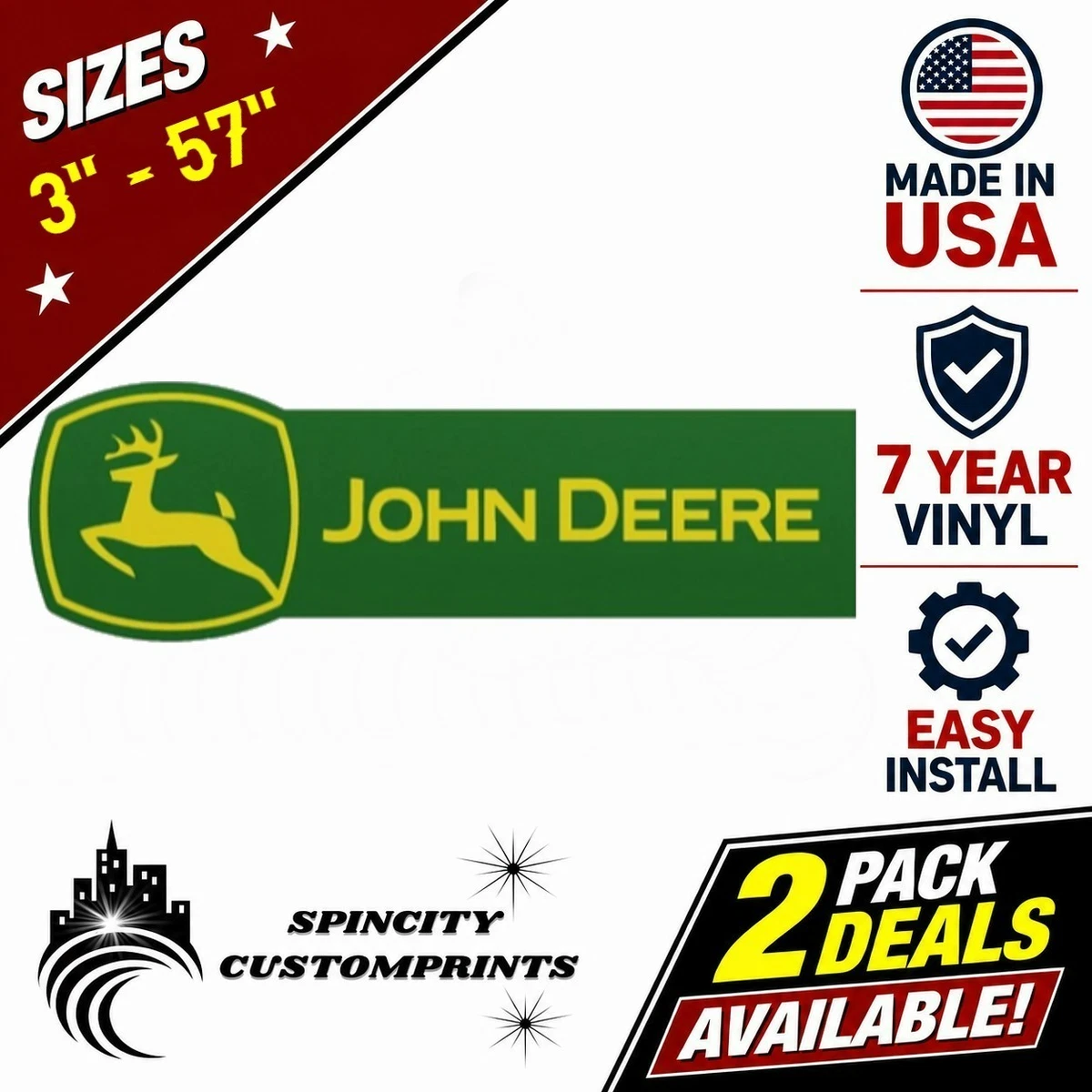 tractor stickers products for sale | eBay