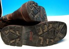 WOLVERINE 10765 BROWN SAFETY TOE WESTERN SQUARE TOE COWBOY BOOTS MENS 12 EW — photo 5