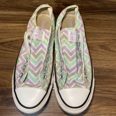 Chevron No Laces Lo Chucks Sneakers | eBay