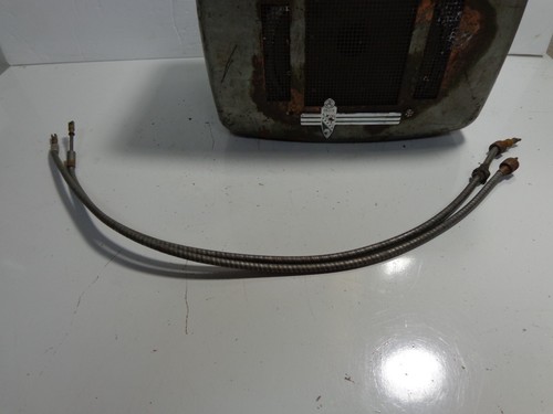 1930-40' Under Dash Car AM Radio Delco Model R-696 No Control Head Copper Case - Picture 12 of 12
