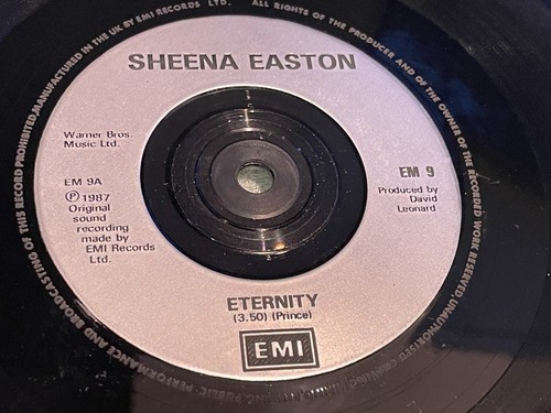 Sheena Easton - Eternity - Shockwave - Vinyl Record 7" Single - 1987 EMI - 第 4/5 張圖片