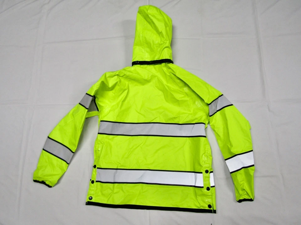 Spiewak S308VR Vizguard Short Reversible Rain Jacket + Pants - Size LARGE - Used - Image 2 of 4