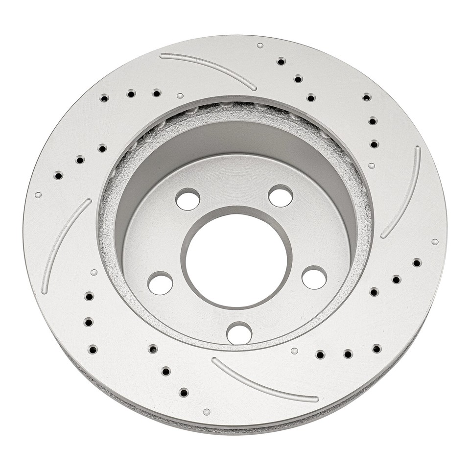 For Jeep Cherokee XJ 19992001 Front Drilled & Slotted Disc Brake