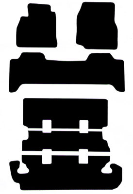TOYOTA LAND CRUISER 1998-2002 CUSTOM FIT CARPET FLOOR MATS 3 COLORS AVAILABLE