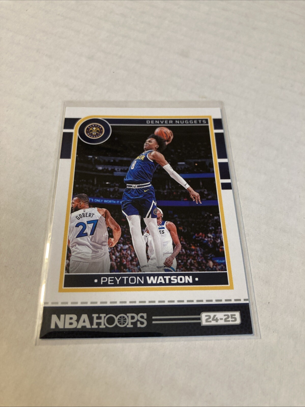 2024-25 NBA Hoops #73 Peyton Watson Nuggets