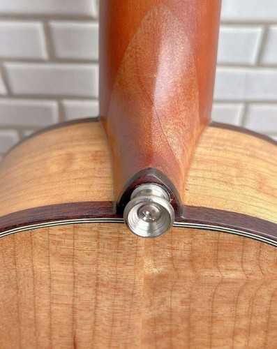 Alulu Solid Curly Maple Cat Inlaid Concert Ukulele Hard Case UPC132 - Picture 12 of 16