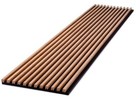 Akustikpaneele Holzwand Wandpaneele Lamellenwand Wandverkleidung Höhe 2,7 m