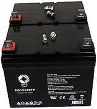SPS Brand 12V 35Ah Replacement battery SG12350 for Pride Mobility Jazzy Select