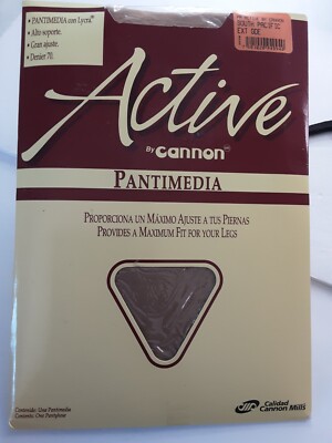 ACTIVE BY CANNON PANTYHOSE,color south Pacific ,EXT/GDE.                  (73)