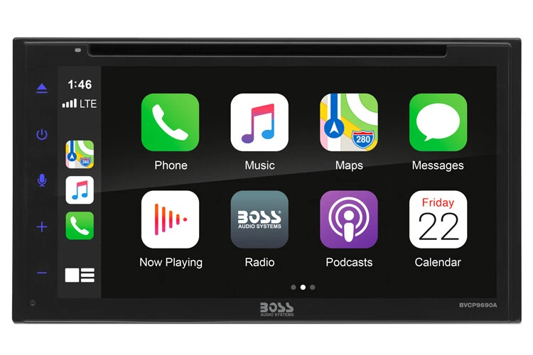 Boss Audio BVCP9690A 6.75" DVD Apple CarPlay Android Auto Bluetooth - Image 3 of 3