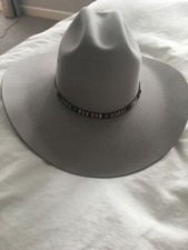 Akubra Bronco Hat Quartz 56 NIB AK-BRO-QTZ