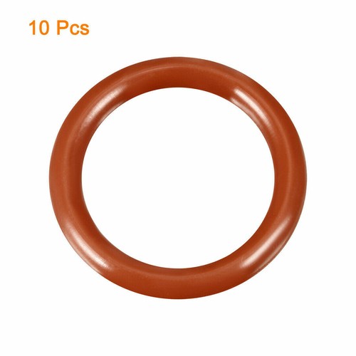Silicone O-Ring 27mmx20mmx3.5mm VMQ Seal Rings Sealing Gasket Red 10PCS ✦KD - Afbeelding 3 van 4