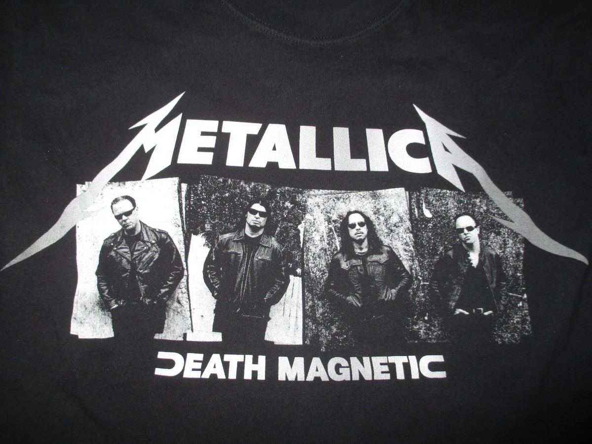 希少デザイン☆メタリカ 両面プリント DEATH MAGNETIC Tシャツ