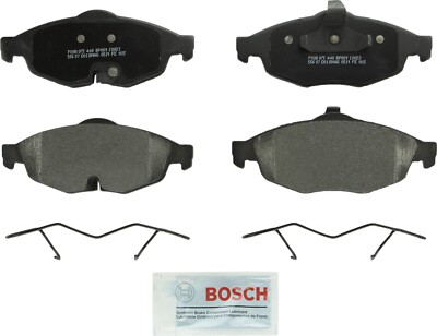 Pastiglie Freni Anteriori Semi-Metalliche Bosch BP837 QuietCast Premium, Per Auto - Silenziose E Ad Alta Prestazione