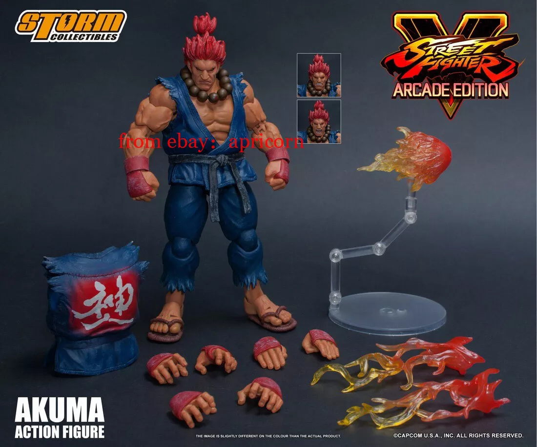 NEW Street Fighter V Akuma (Gouki) Action Figure Storm