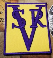 EMBROIDERED SRV ROCK BAND PATCH Please Read Ad